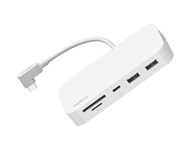 $29.99, Was $69.99, 57% Off! Belkin USB-C 6-in-1 Multiport Hub with Mount dealfomo