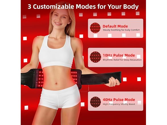 COIB 70-LED Red Light Therapy Pad Corded
