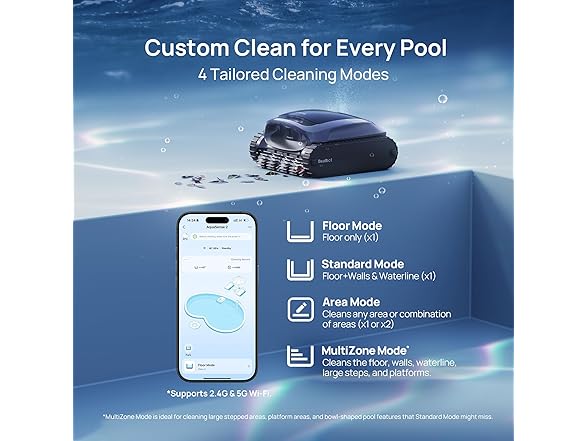 AquaSense2 Cordless Robotic Pool Cleaner