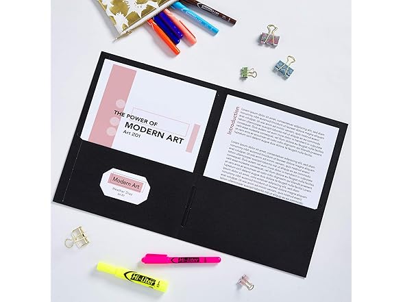 Avery Two Pocket Folders