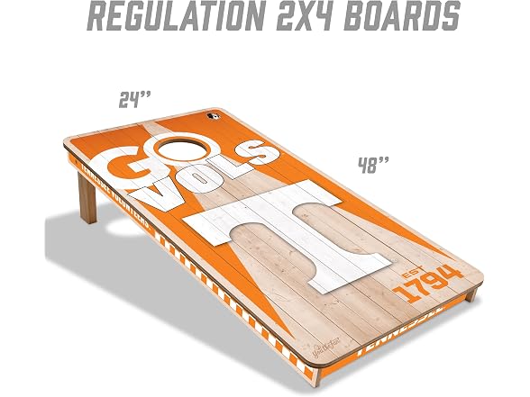 YouTheFan NCAA Tennessee Volunteers Cornhole