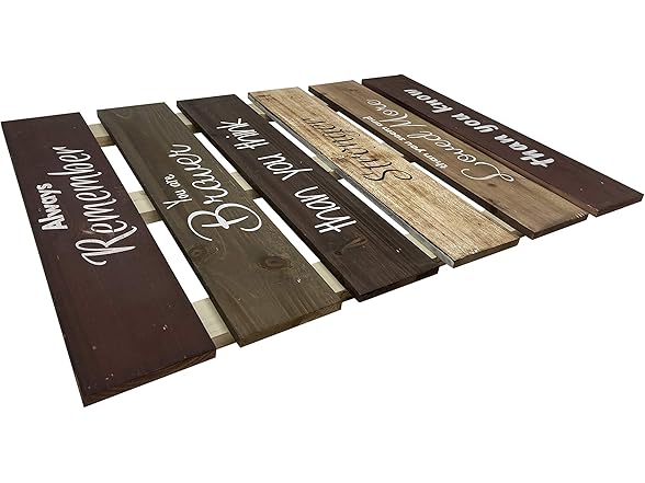 Rustic Farmhouse Motivational Wall Sign