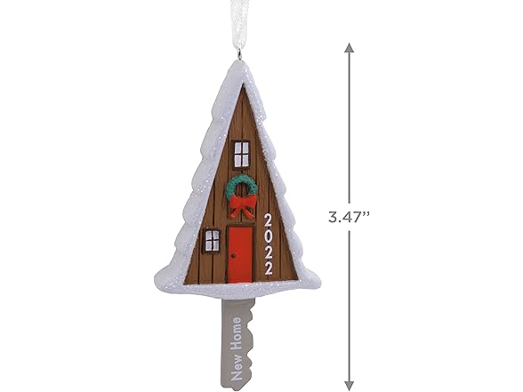Hallmark New Home A-Frame 2022 Christmas Ornament