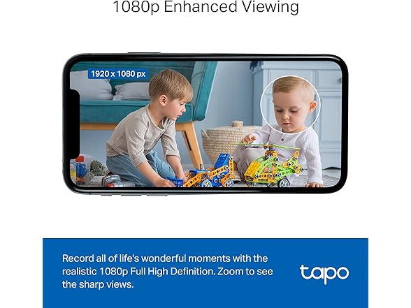 (4 PACK) Tapo by TP-Link 1080P Indoor Security Camera