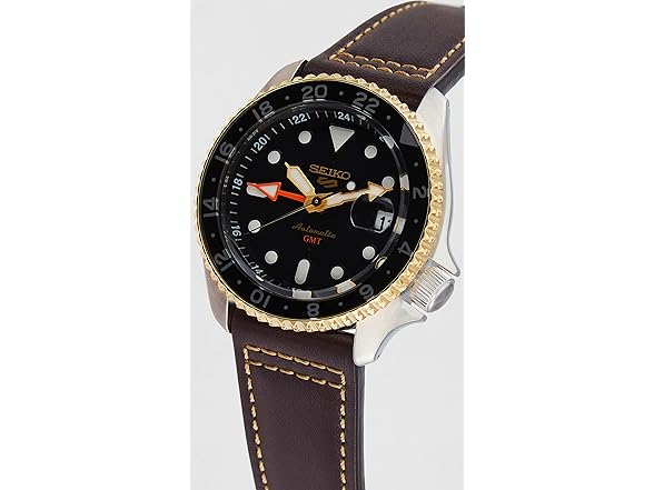 SEIKO 5 Sports SKX GMT Automatic Black Dial Men's Watch SSK036 (Open Box)
