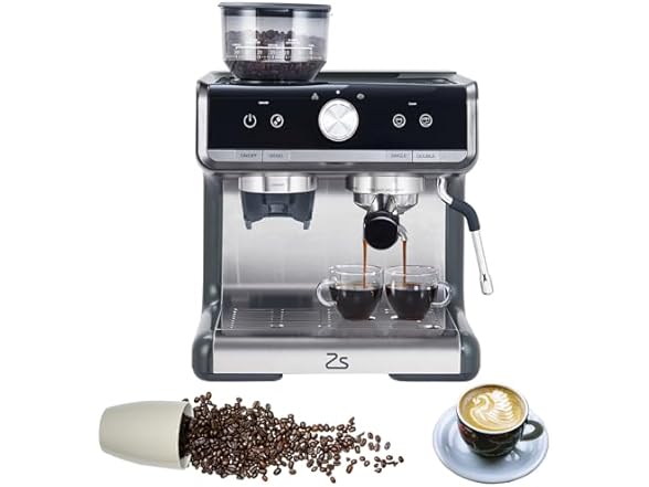 CuisinAid Espresso Machine with Grinder