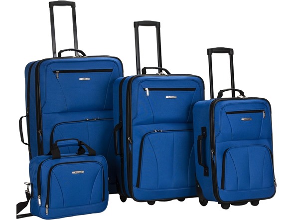 Rockland Fashion Softside Upright Luggage Sets (Open Box)