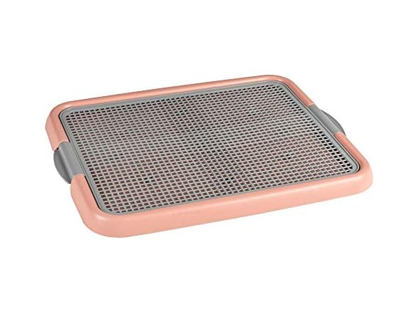 Indoor Dog Potty Training Toilet Tray Pad Hol