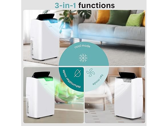 SereneLife 14000BTU Portable AC