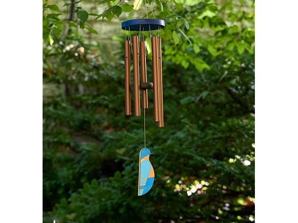 Red Carpet Wind Chimes Bluebird 36in