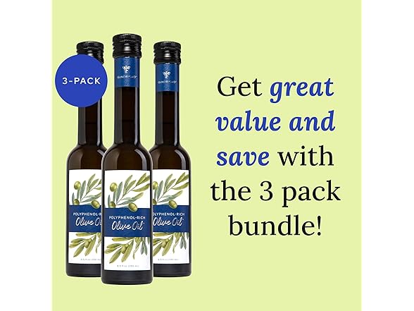 Gundry MD Moroccan Olive Oil, 3pk