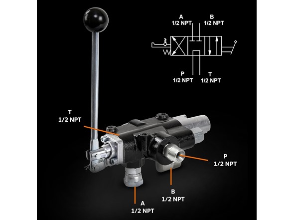 SuperHandy Hydraulic Directional Control Valve