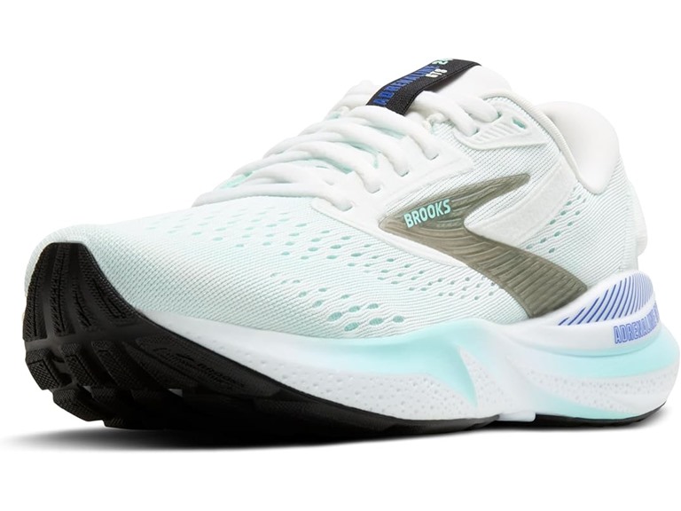 Brooks Adrenaline GTS 24 Women's Shoes White/Limpet Shell/Amparo Size 6.5