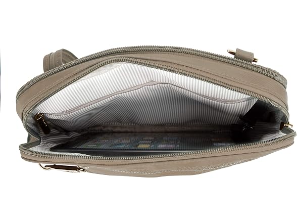 Travelon Women's Anti-theft Tailored East/West Organizer Chrossbody