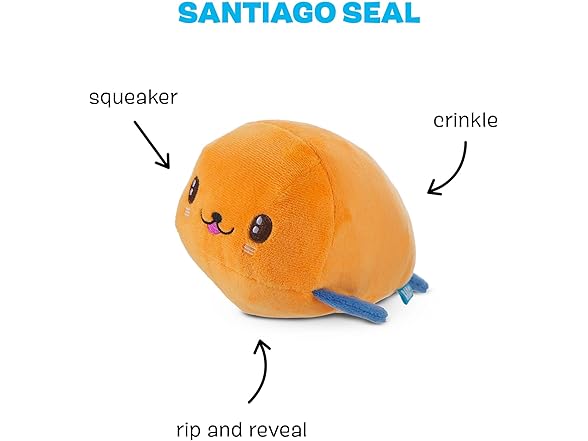 Barkbox Santiago Seal Dog Toy | Plush