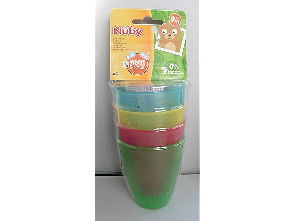 Nuby Plastic Fun Drinking Tumblers