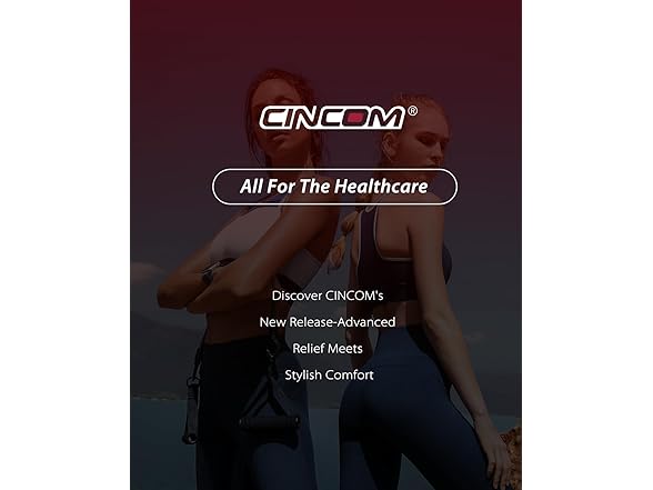 CINCOM Leg Massager with Heat and Air Compression