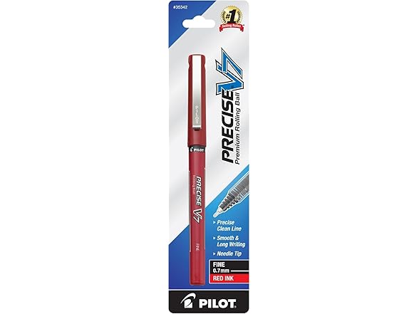 Pilot Precise Grip Liquid Ink Rolling Ball Stick Pens