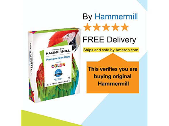 Hammermill Printer Paper, Premium Color…