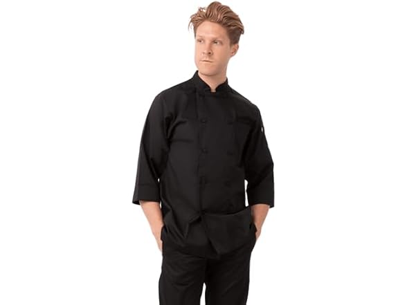 Chef Works Men's Morocco Chef Coat (M)