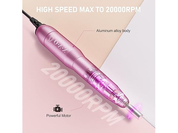 Portable Electric Nail Drill File Machine