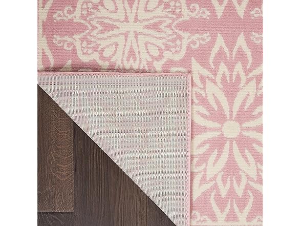 Nourison Home Jubilant Floral Ivory/Pink 4' x 6' Area-Rug
