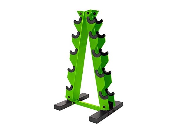 $24.99, Was $39.99, 37% Off! CAP A-Frame Hex Dumbbell Storage Rack, 150lb dealfomo