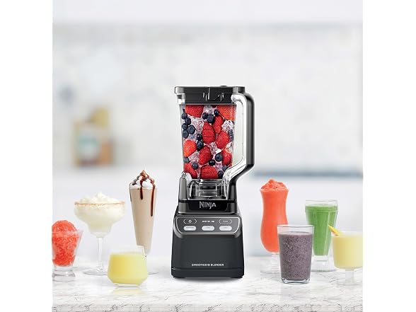 Ninja Smoothie iQ Blender, 1400 Watt Max, 70 oz Refurbished S&D