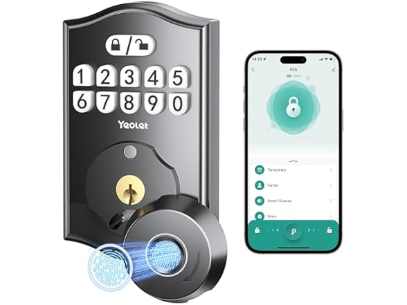 Yeolet Fingerprint Door Lock