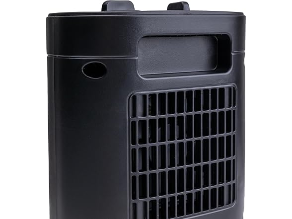 Comfort Zone 1500W PTC Ceramic Heater Black