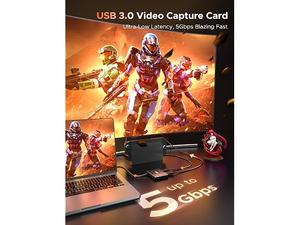 Acer USB 3.0 HDMI Capture Card 4K 1080P