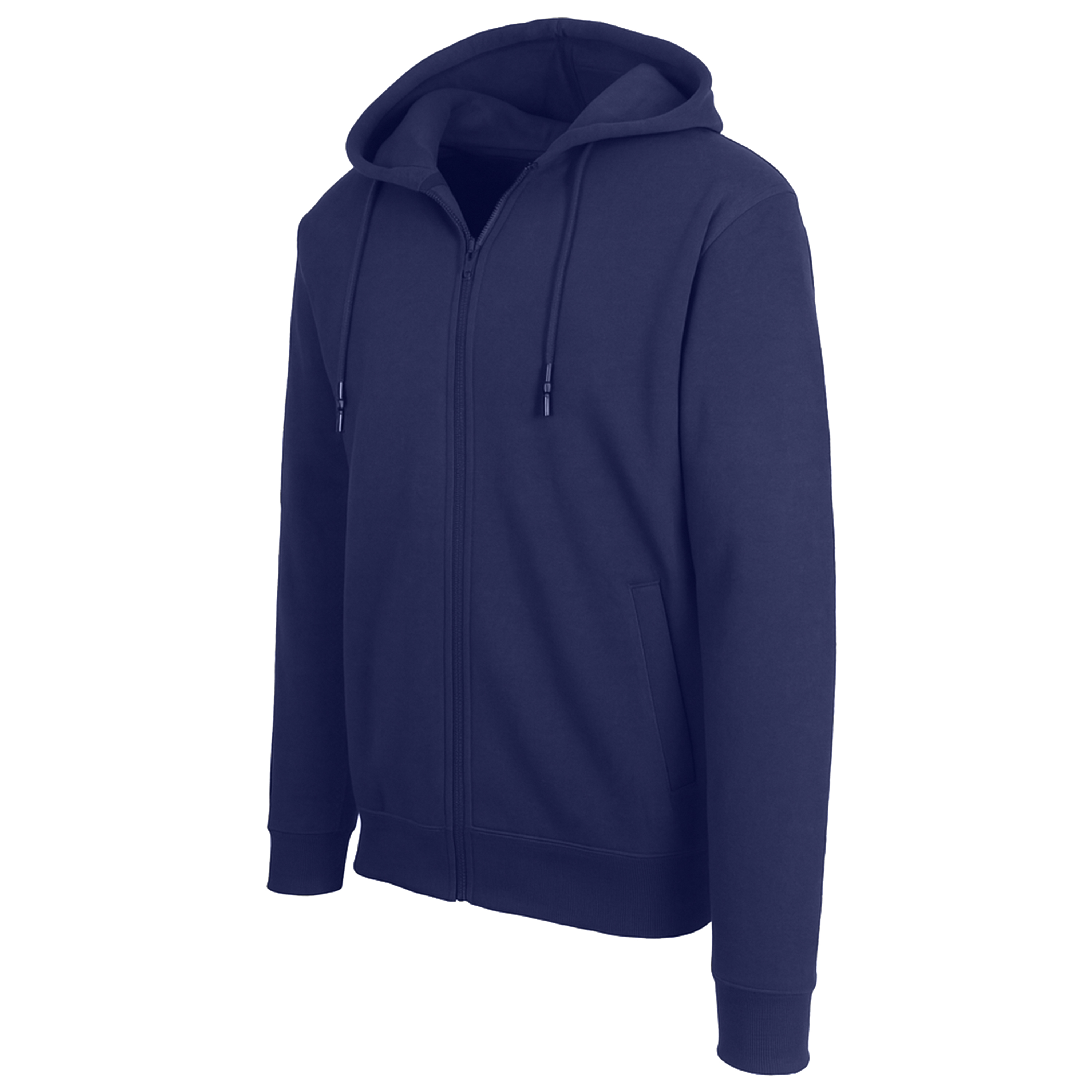 Mens Classic Fleece-Lined Zip Hoodie (M-3XL) - Gallery 32