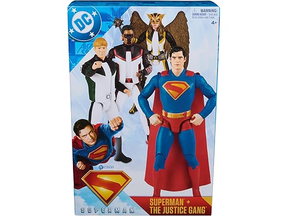 DC Comics 4PK Figure Set