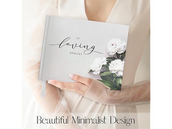 Generic Funeral Guest Book
