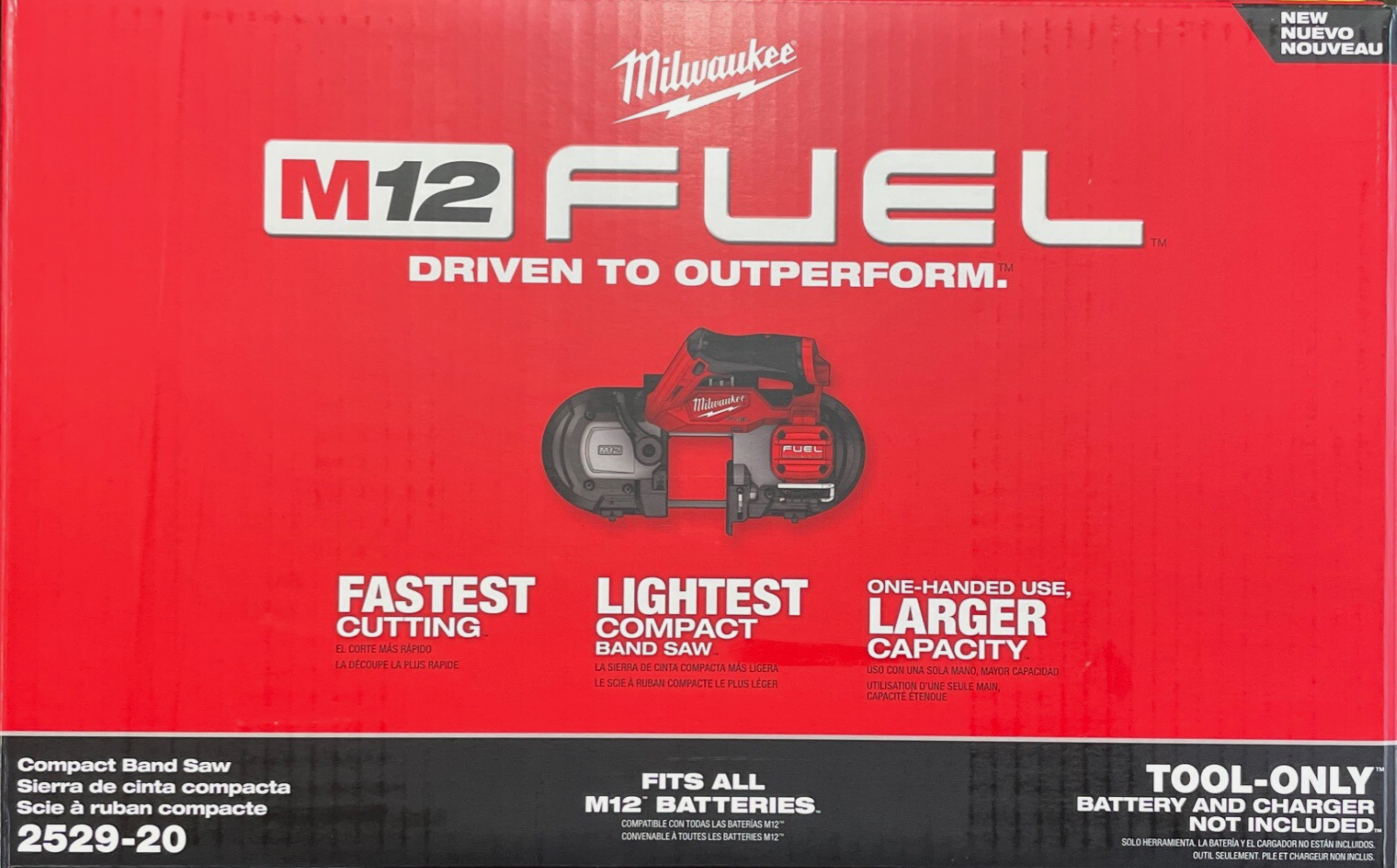 Milwaukee 2529-20 M12 FUEL 12V Compact Band Saw - Gallery 2