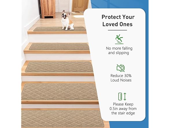 Safotad Non-Slip Stair Treads