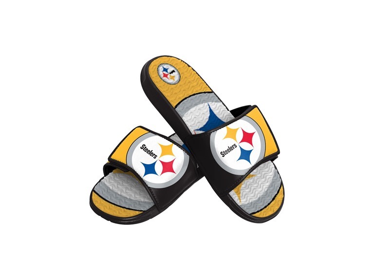 STEELERS Big Logo Gel Slides (XL)