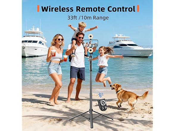 Euoto Face Tracking Selfie Stick Tripod