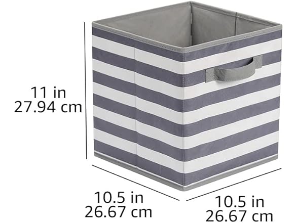 Amazon Basics Cube Organizer Storage Bins