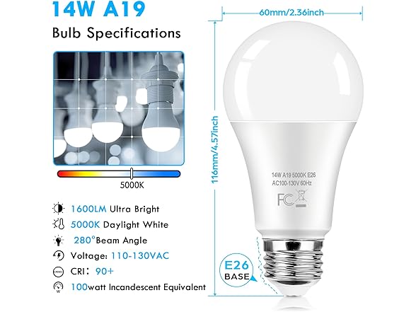 5000k Daylight White