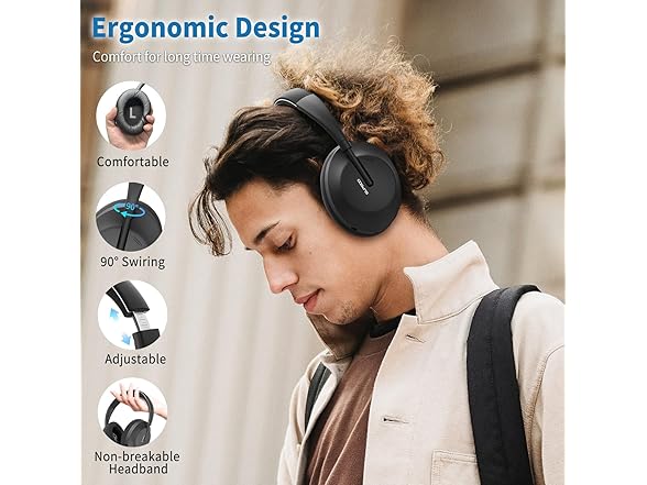 Unbktom Bluetooth Over-Ear Headphones