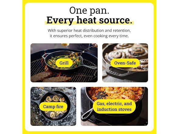 Lodge Pre-Seasoned Cast Iron Set - 3-Piece