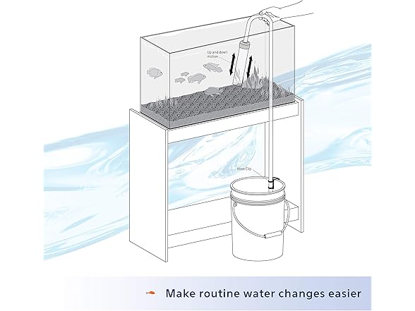 Aqueon Aquarium Siphon Vacuum Gravel 