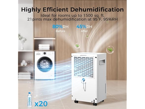 SEAVON Dehumidifier with Drain Hose