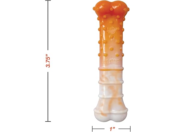 Nylabone Limited Edition 70th Birthday Textured Bone