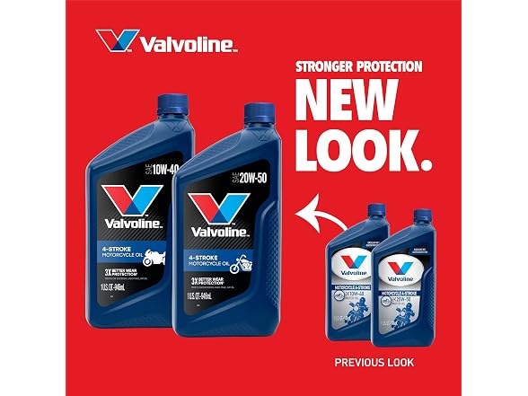 Valvoline 4-Stroke Motorcycle SAE 10W-40 Motor 6pk