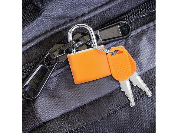 Pimoys 6 Pcs Multicolor Small Luggage Locks Ke
