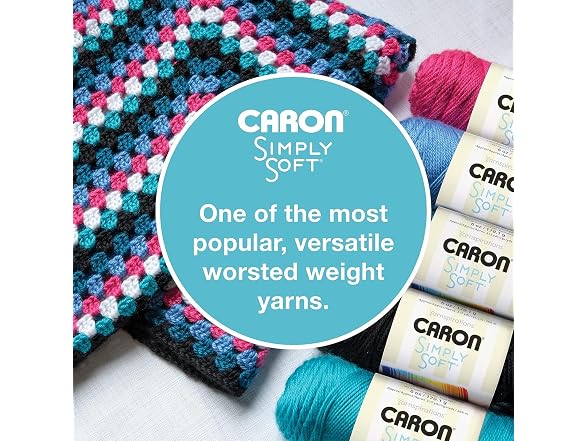 Caron Simply Soft Solids Yarn (4) Medium