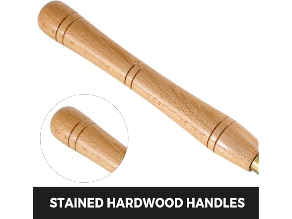 8 Piece Wood Lathe Chisel Set, HSS Steel Wood
