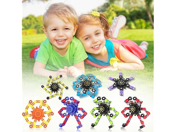 Transformable Fidget Spinners